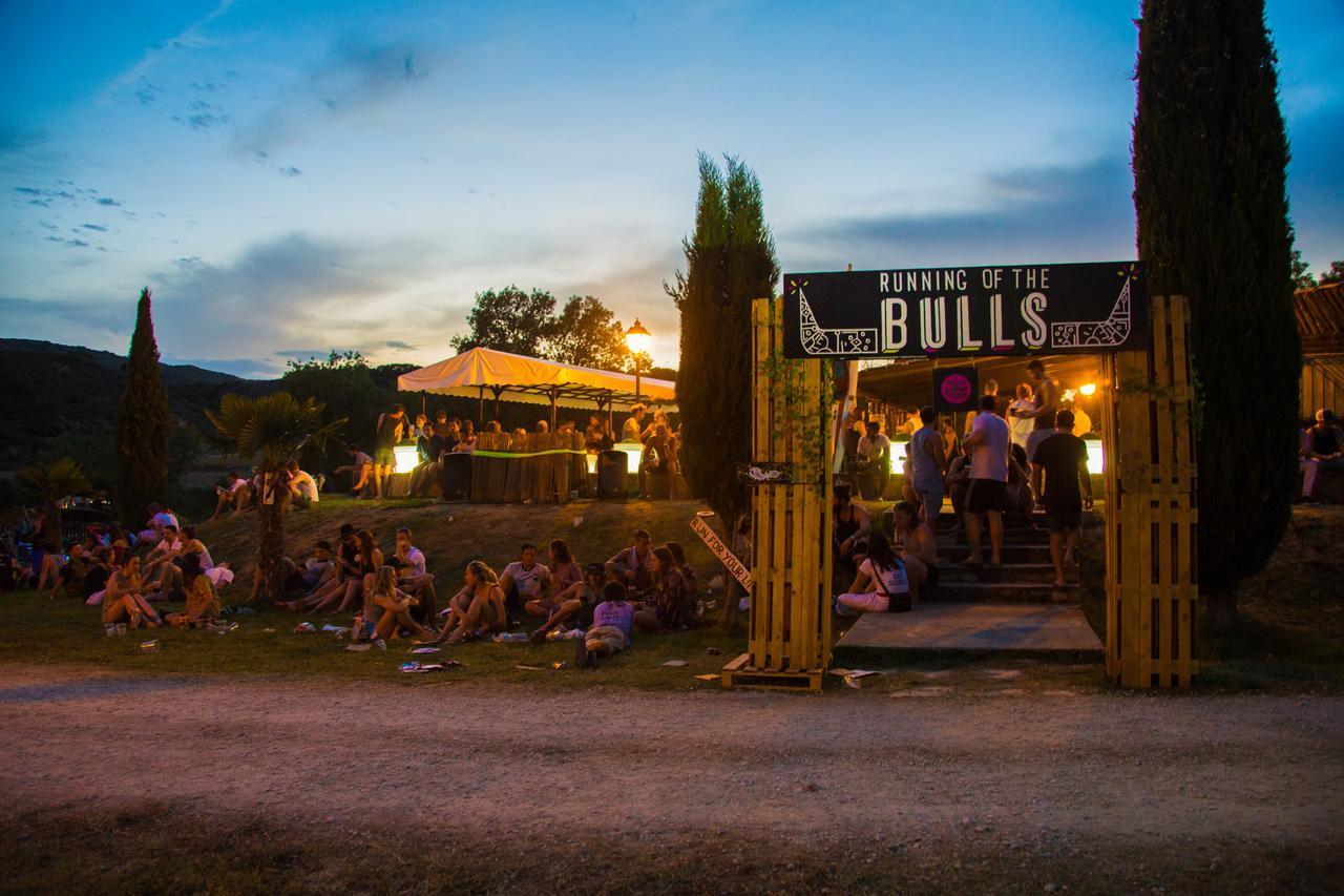 Campsite Running Of The Bulls *